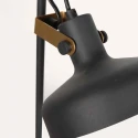 Mexlite floor lamp PRATO 2 flames E14 IP20, black dimmable