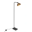 Steinhauer Lampadaire PINTINO à 1 flamme GU10 IP20, noir gradable