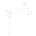 Steinhauer Luminaire mural PINTINO à 1 flamme GU10 IP20, noir gradable