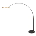 Steinhauer Lampadaire RINGLUX à 2 flammes IP20, or gradable