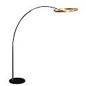 Steinhauer floor lamp RINGLUX IP20, dimmable