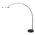 Steinhauer floor lamp RINGLUX IP20, dimmable