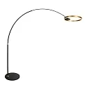 Steinhauer floor lamp RINGLUX IP20, dimmable