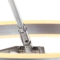 Steinhauer floor lamp RINGLUX IP20, dimmable