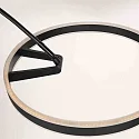 Steinhauer floor lamp RINGLUX IP20, dimmable