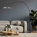 Steinhauer floor lamp RINGLUX IP20, dimmable