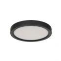 Luminaire de plafond LUMINIX à 1 flamme IP44, noir gradable