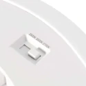 Steinhauer ceiling luminaire LUMINIX 1 flame IP44, black dimmable