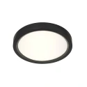 Steinhauer ceiling luminaire LUMINIX 1 flame IP44, black dimmable