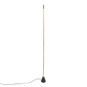 Lampadaire LUZHAZ à 1 flamme IP20, noir gradable