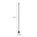 Steinhauer Lampadaire LUZHAZ IP20, gradable