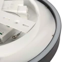 Steinhauer Luminaire de plafond RINGLUX IP20, gradable