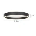 Steinhauer Luminaire de plafond RINGLUX IP20, gradable
