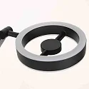 Steinhauer Lampadaire RINGLUX IP20, gradable