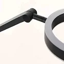 Steinhauer Lampe de table RINGLUX IP20, gradable