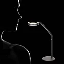 Steinhauer Lampe de table RINGLUX IP20, gradable