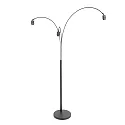 Steinhauer Lampadaire SPARKLED LIGHT E27 IP20, gradable