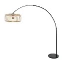 Steinhauer Lampadaire SPARKLED LIGHT E27 IP20, gradable
