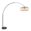 Steinhauer Lampadaire SPARKLED LIGHT E27 IP20, gradable