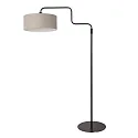 Steinhauer Lampadaire BLOEBA E27 IP20, gradable