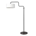 Steinhauer Lampadaire BLOEBA E27 IP20, gradable