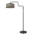 Steinhauer Lampadaire BLOEBA E27 IP20, gradable