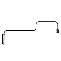 Steinhauer Luminaire mural BLOEBA E27 IP20, gradable