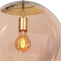 Steinhauer Luminaire à suspension BOLLIQUE E27 IP20, gradable