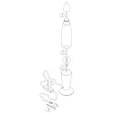 Mexlite Lampe de table VOLCAN IP20