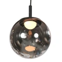 Steinhauer pendant luminaire BOLLIQUE 12 flames IP20, black dimmable