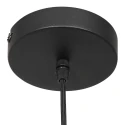 Steinhauer pendant luminaire GLIMSY 1 flame IP20, black dimmable
