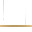 pendant luminaire BRIGHTLINE 2 flames IP20, gold dimmable