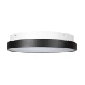 Luminaire de plafond LUMEX à 1 flamme IP20, noir gradable