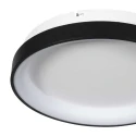 Mexlite Luminaire de plafond LUMEX à 1 flamme IP20, noir gradable