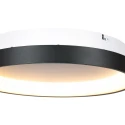 Mexlite Luminaire de plafond LUMEX à 1 flamme IP20, noir gradable