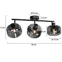 Mexlite Luminaire mural TENEBRIS E14 IP20, gradable