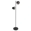 Mexlite Lampadaire TENEBRIS à 2 flammes E14 IP20, noir gradable