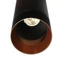 Steinhauer pendant luminaire DOWNLUME 1 flame GU10 IP20, black dimmable