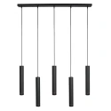 Steinhauer pendant luminaire DOWNLUME 5 flames GU10 IP20, black dimmable