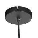 Steinhauer Luminaire à suspension HALO CIRQUE à 1 flamme E27 IP20, noir gradable