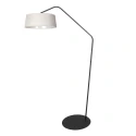 anne light & home floor lamp ZIG-ZAG 1 flame E27 IP20, black dimmable