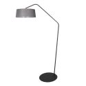 anne light & home floor lamp ZIG-ZAG 1 flame E27 IP20, black dimmable