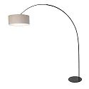 anne light & home Lampadaire CURVE E27 IP20, gradable