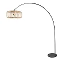 anne light & home floor lamp CURVE E27 IP20, dimmable