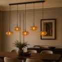 Mexlite pendant luminaire HALOSWAP E27 IP20, dimmable