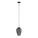 Mexlite pendant luminaire DROVIA 1 flame E27 IP20, black dimmable