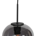 Mexlite Luminaire à suspension SFERIO à 1 flamme E27 IP20, noir gradable