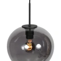pendant luminaire HALOSWAP 1 flame E27 IP20, black dimmable