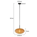Mexlite pendant luminaire HALOSWAP E27 IP20, dimmable