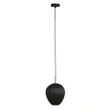 Mexlite pendant luminaire SILURA 1 flame E27 IP20, black dimmable